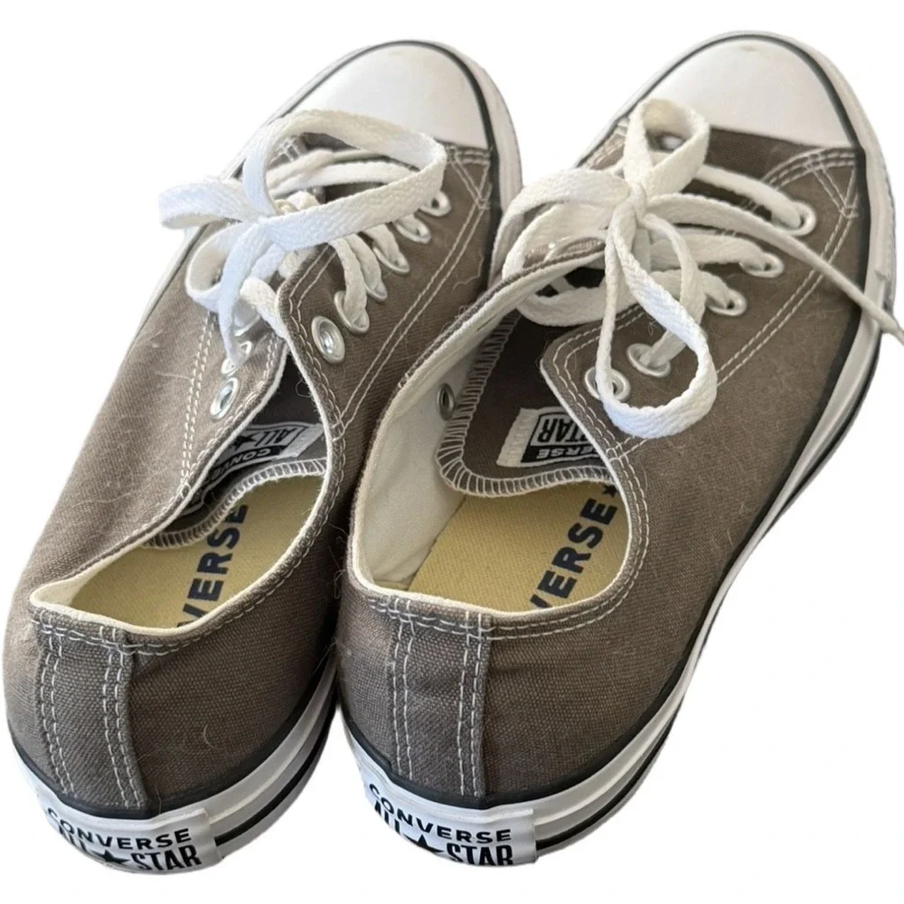 Converse All Star Low Top Sneakers Women's 7.5 Men's 5.5 Charcoal Gray Canvas